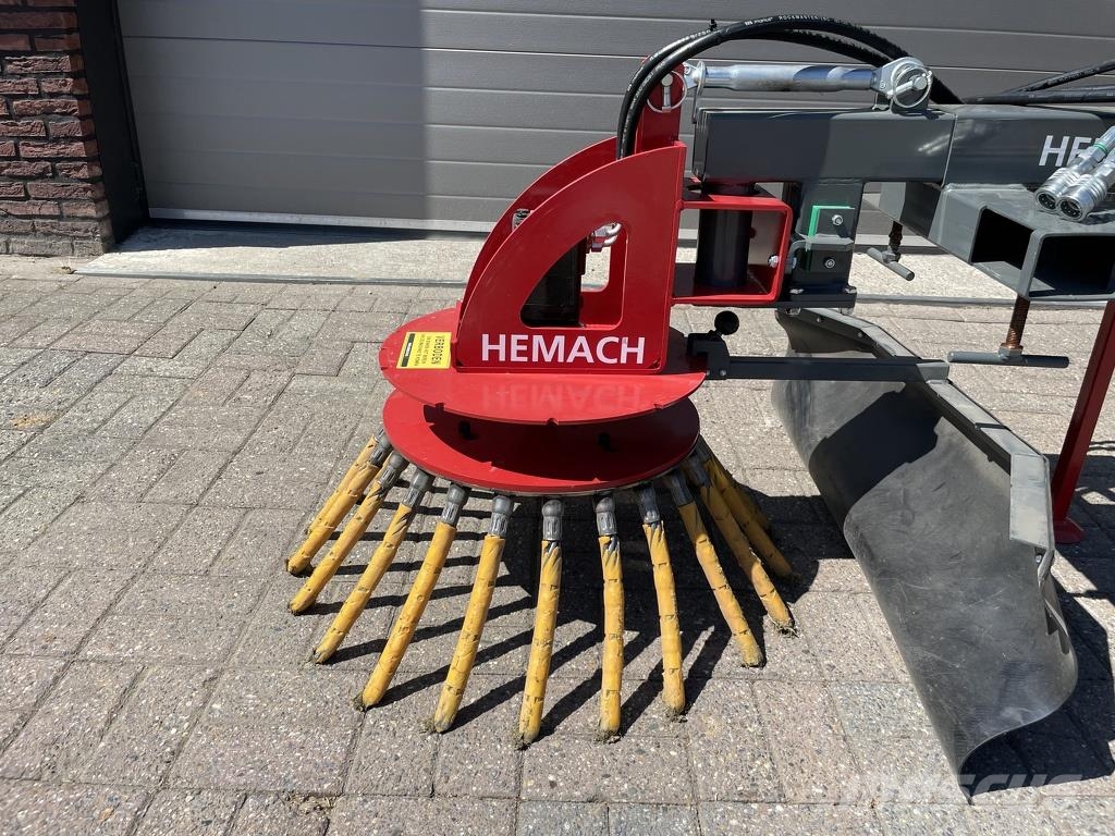 Hemach hydr. onkruidborstel voor shovel / heftruck NIEUW Otros