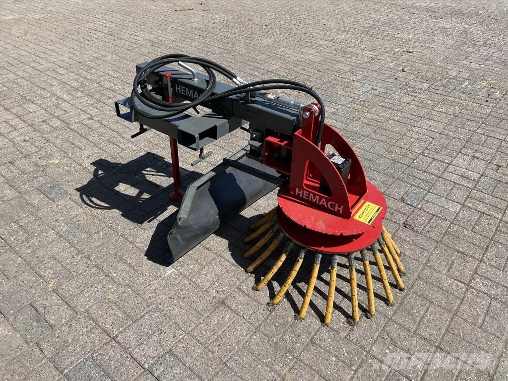 Hemach hydr. onkruidborstel voor shovel / heftruck NIEUW Otros