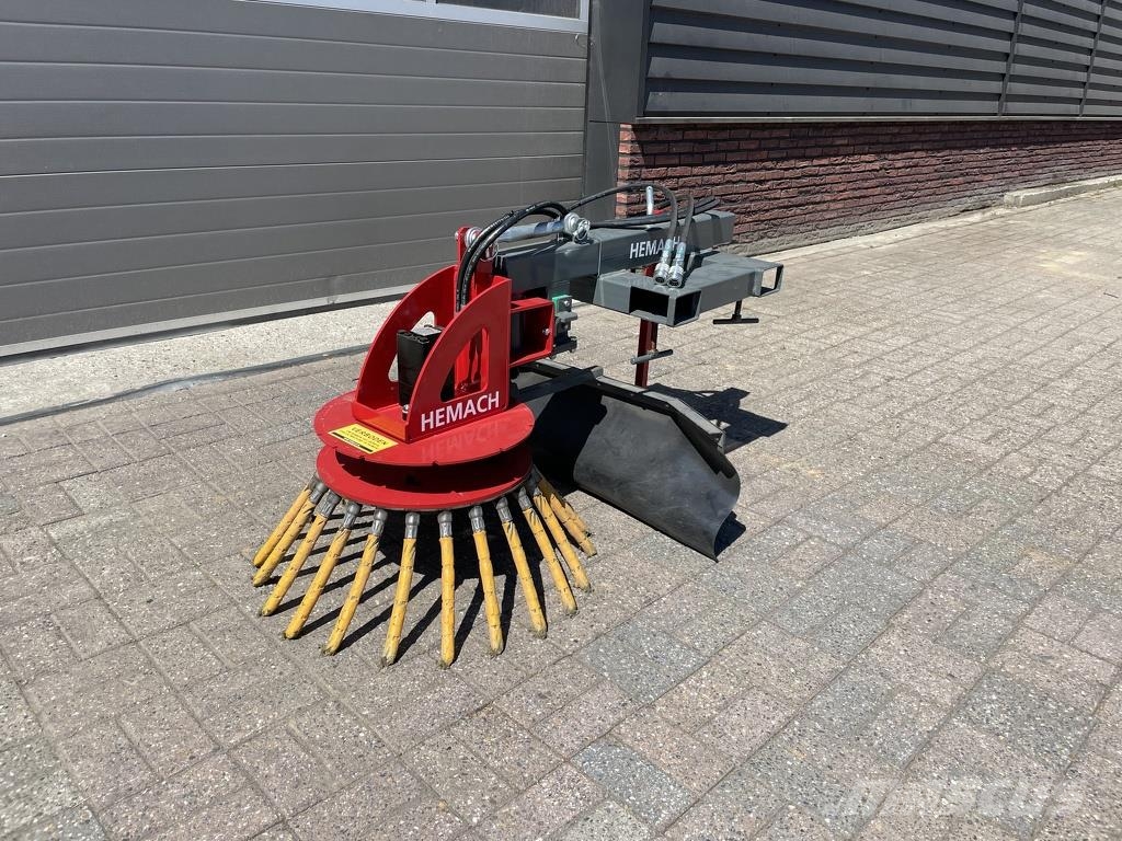 Hemach hydr. onkruidborstel voor shovel / heftruck NIEUW Otros