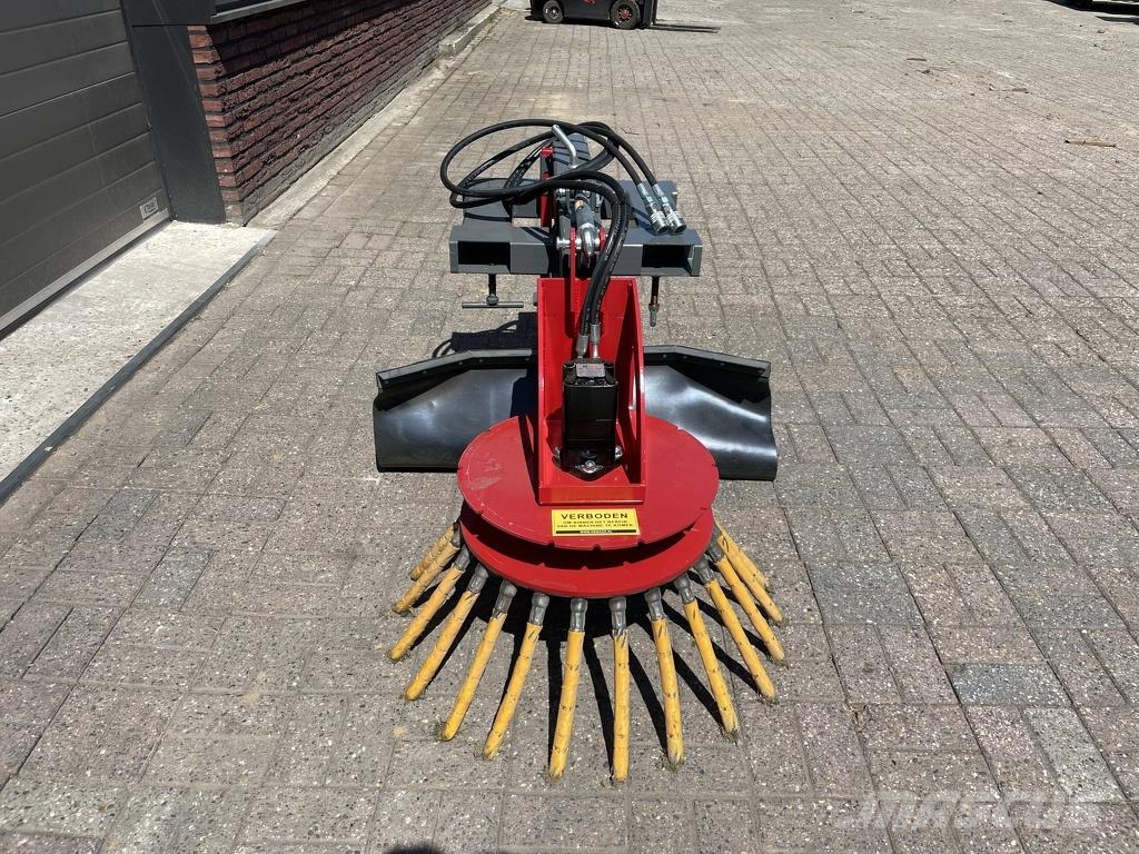 Hemach hydr. onkruidborstel voor shovel / heftruck NIEUW Otros