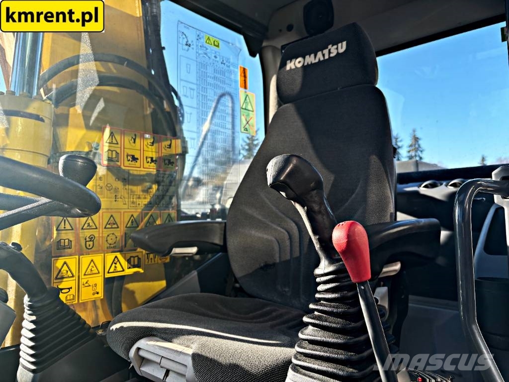 Komatsu PW 148-10 حفارات بعجل