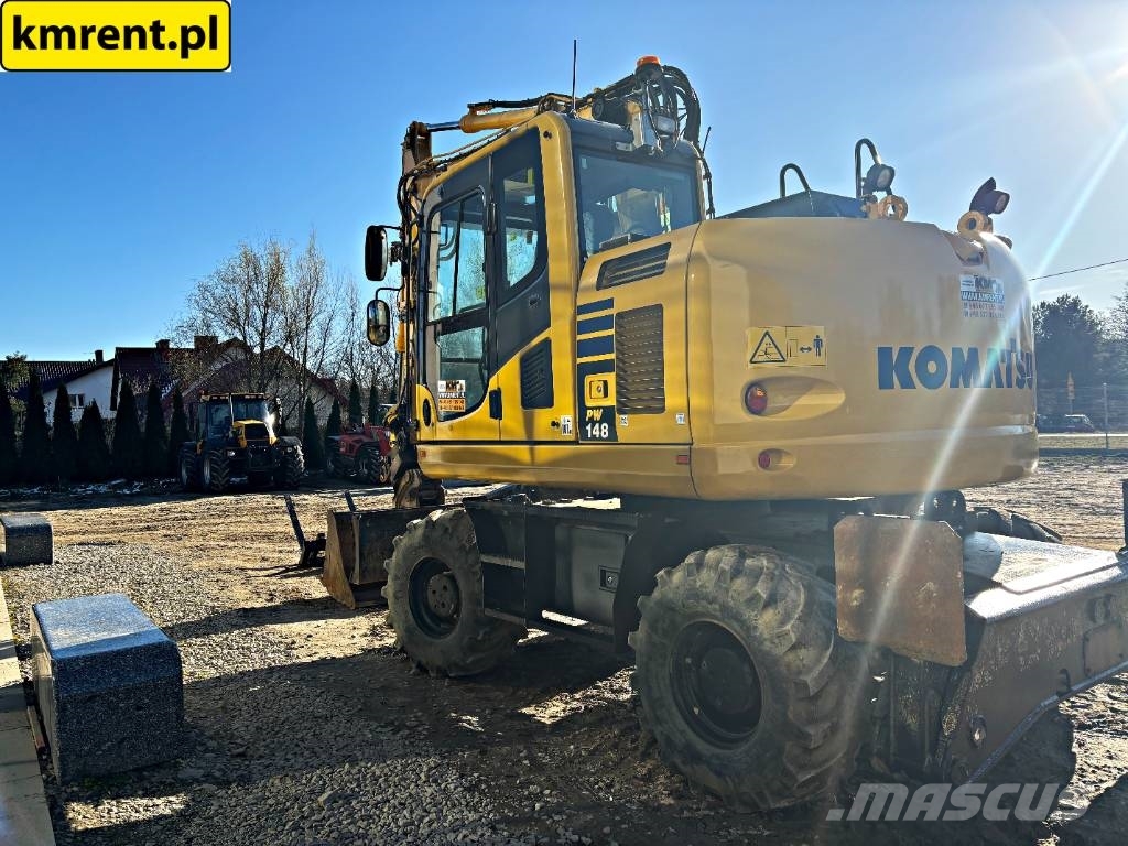 Komatsu PW 148-10 حفارات بعجل