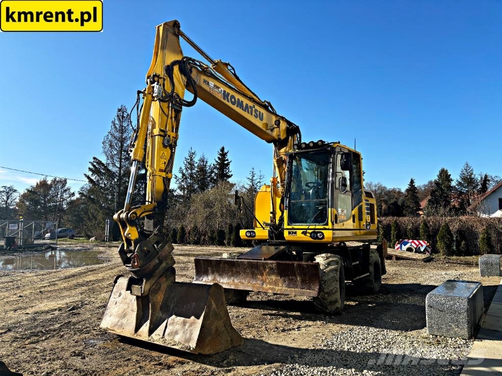 Komatsu PW 148-10 حفارات بعجل