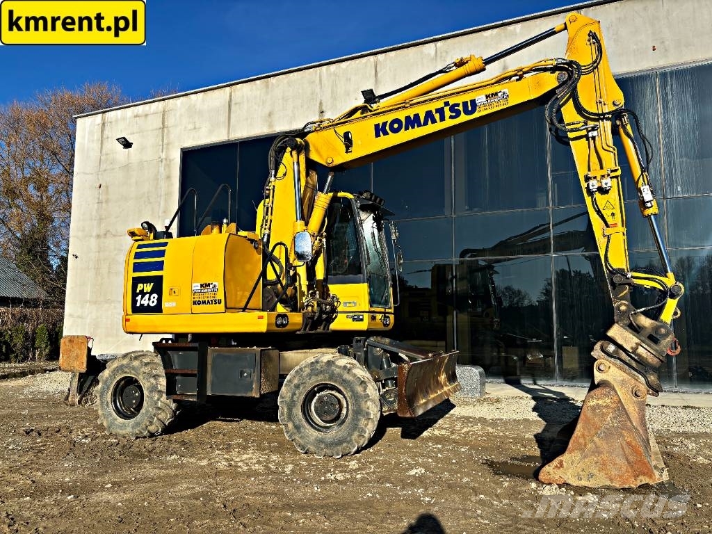 Komatsu PW 148-10 حفارات بعجل