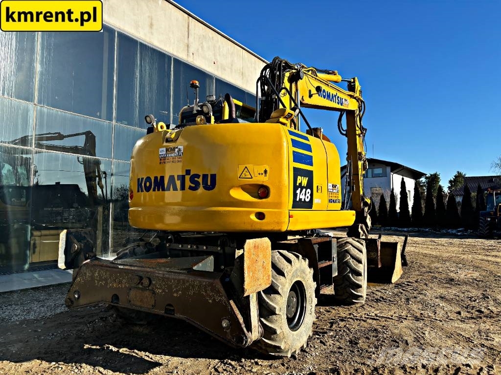 Komatsu PW 148-10 حفارات بعجل