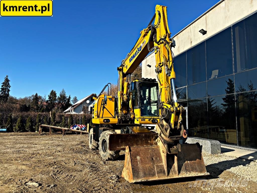 Komatsu PW 148-10 حفارات بعجل