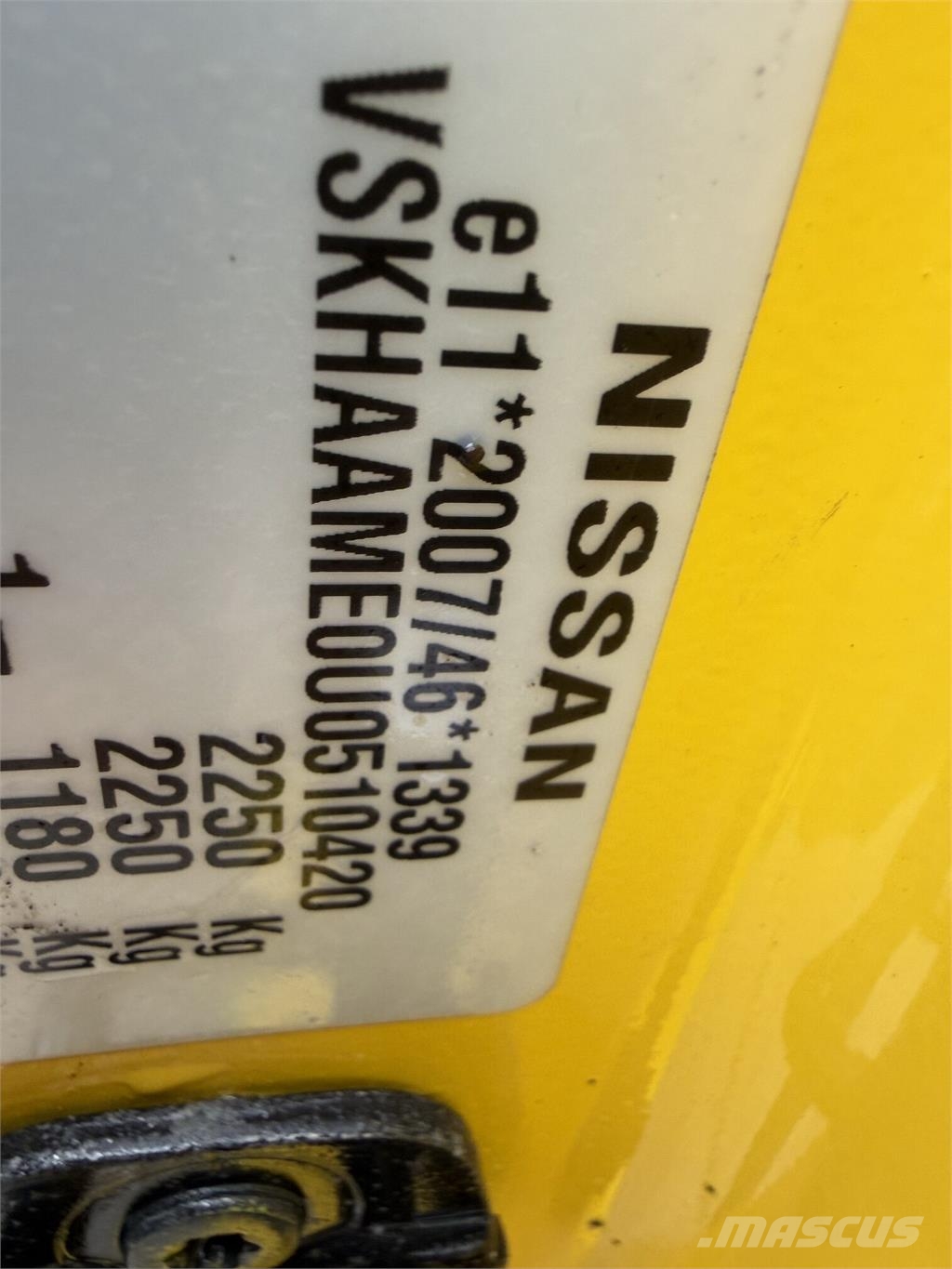 Nissan e-NV200 VIN 420 Dostavna vozila / kombiji