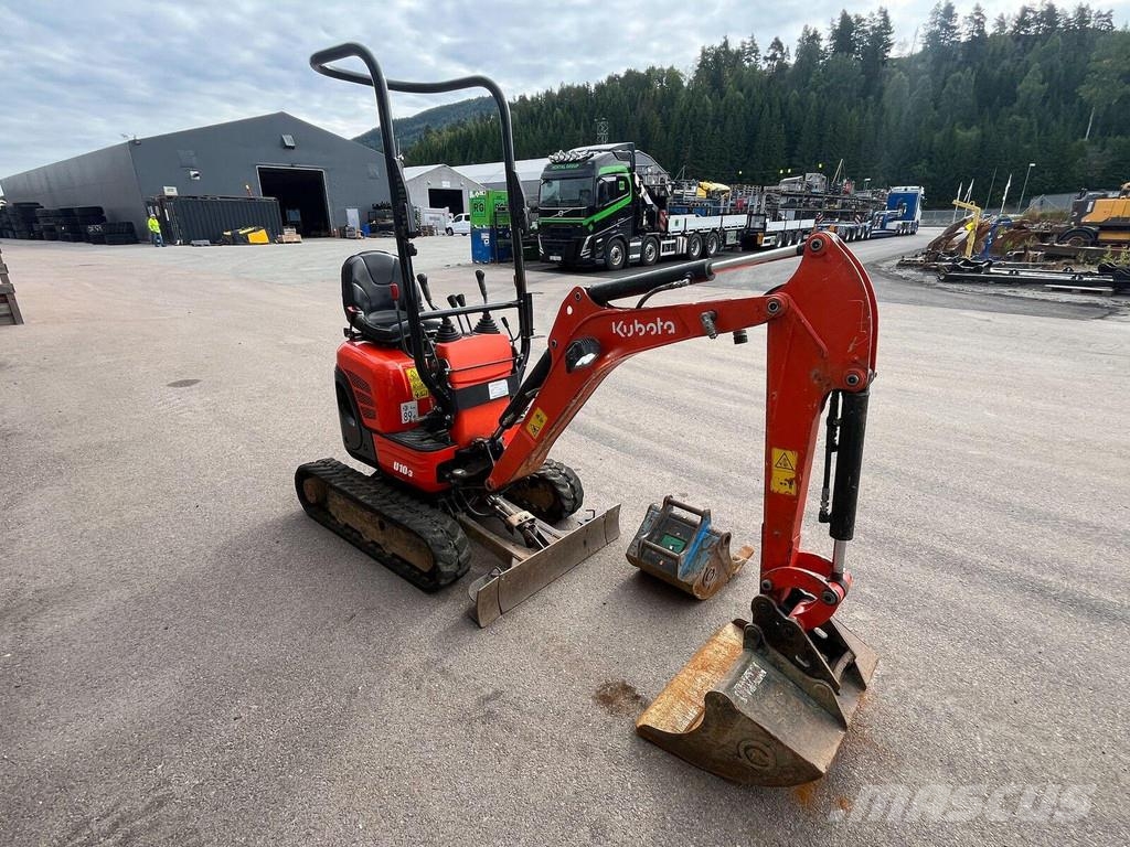 Kubota U10 - 3 حفارات صغيرة أقل من 7 طن (حفارات صغيرة)