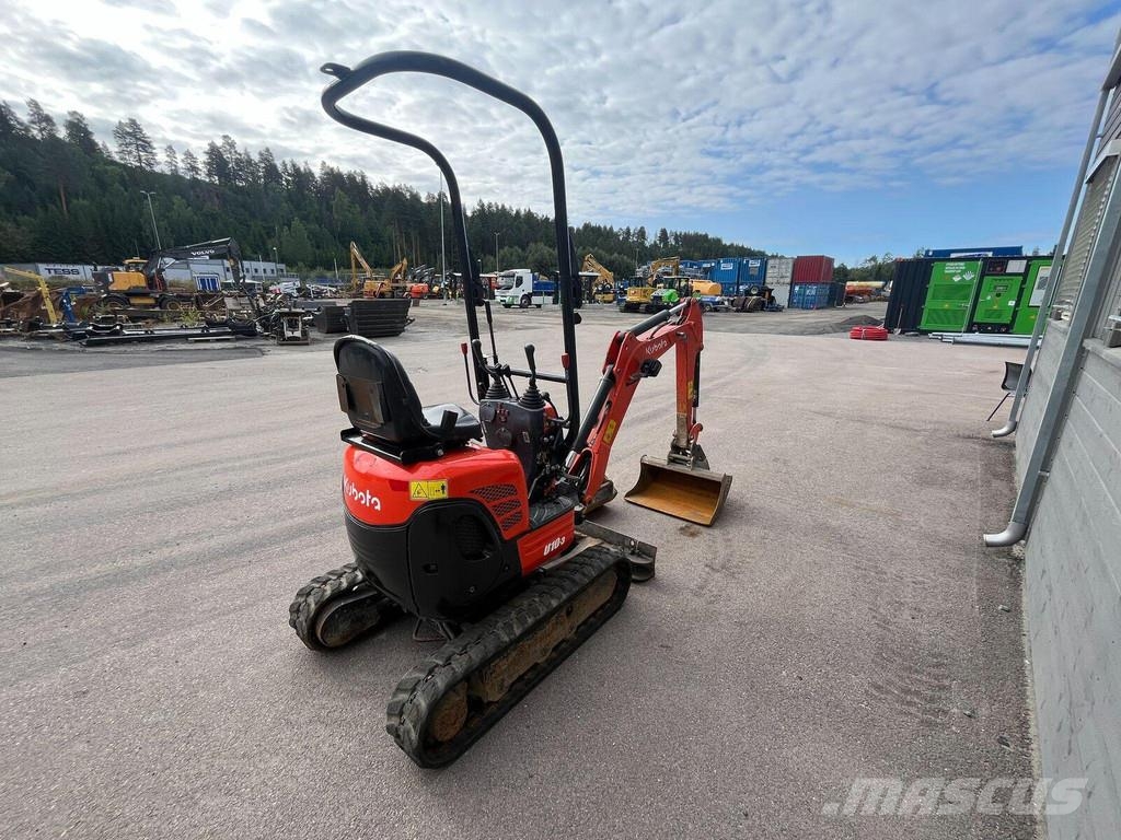 Kubota U10 - 3 حفارات صغيرة أقل من 7 طن (حفارات صغيرة)