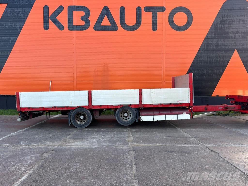 Scanslep 0S2-L190ZL PLATFORM L=7010 mm Rimorchi con sponde ribaltabili