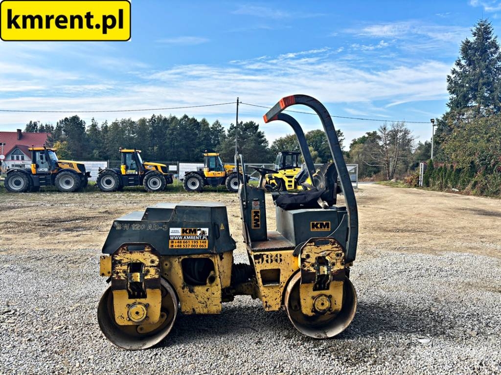 Bomag BW 120 AD-3 1995R. | Hamm HD 12, Dynapac CC1200, C Dvojni valjarji