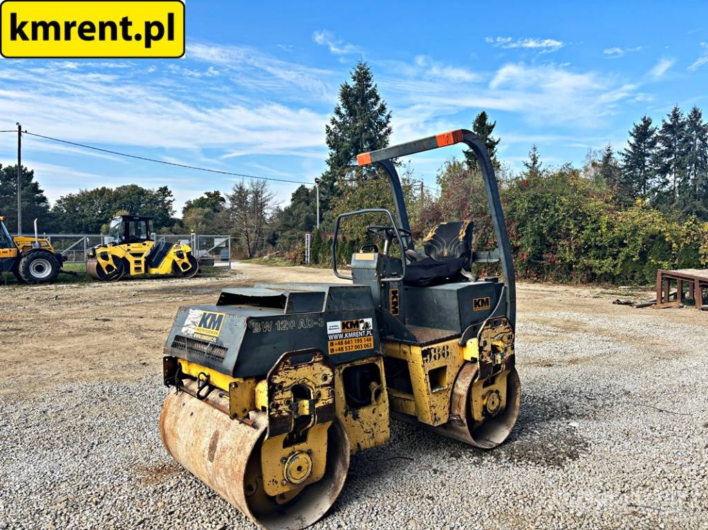 Bomag BW 120 AD-3 1995R. | Hamm HD 12, Dynapac CC1200, C Dvojni valjarji