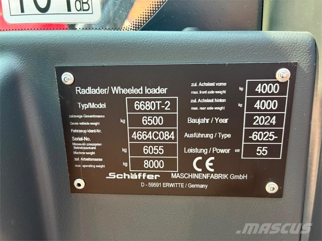 Schäffer 6680 T-2 Kmetijstvo - drugo