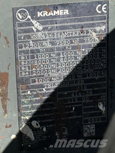 Kramer KT 559 Τηλεσκοπικοί ανυψωτές