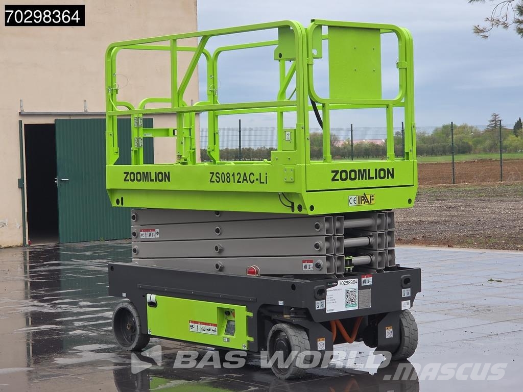 Zoomlion ZS0812AC-Li 8 M - Garantía de fábrica - Certificad Scissor lifts