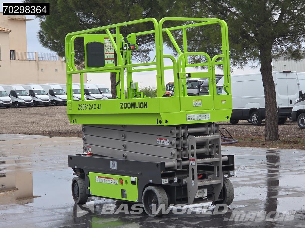 Zoomlion ZS0812AC-Li 8 M - Garantía de fábrica - Certificad Plataformas tijera