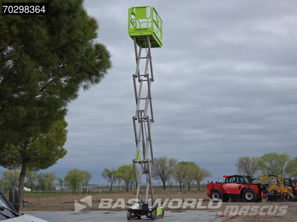 Zoomlion ZS0812AC-Li 8 M - Garantía de fábrica - Certificad Plataformas tijera