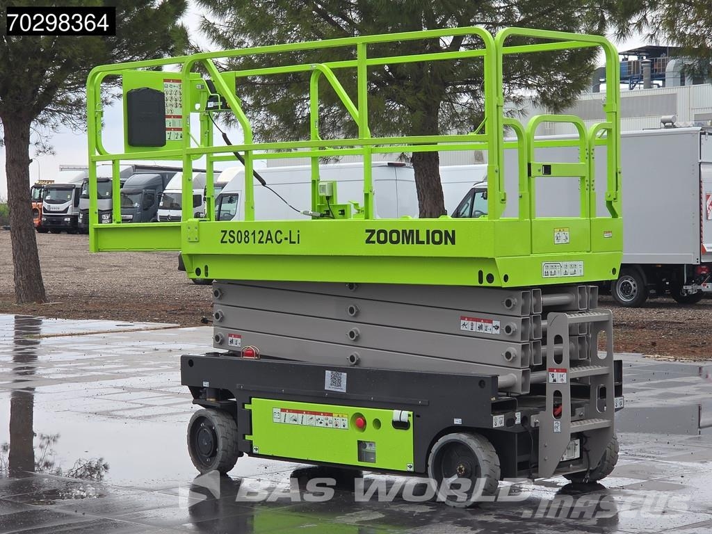Zoomlion ZS0812AC-Li 8 M - Garantía de fábrica - Certificad Plataformas tijera