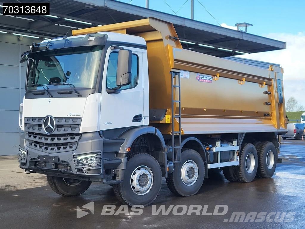 Mercedes-Benz Arocs 4851 8X4 NEW!! 26m3 Tipper Full Steel Big-Ax Bañeras basculantes usadas