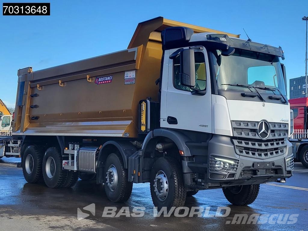 Mercedes-Benz Arocs 4851 8X4 NEW!! 26m3 Tipper Full Steel Big-Ax Bañeras basculantes usadas
