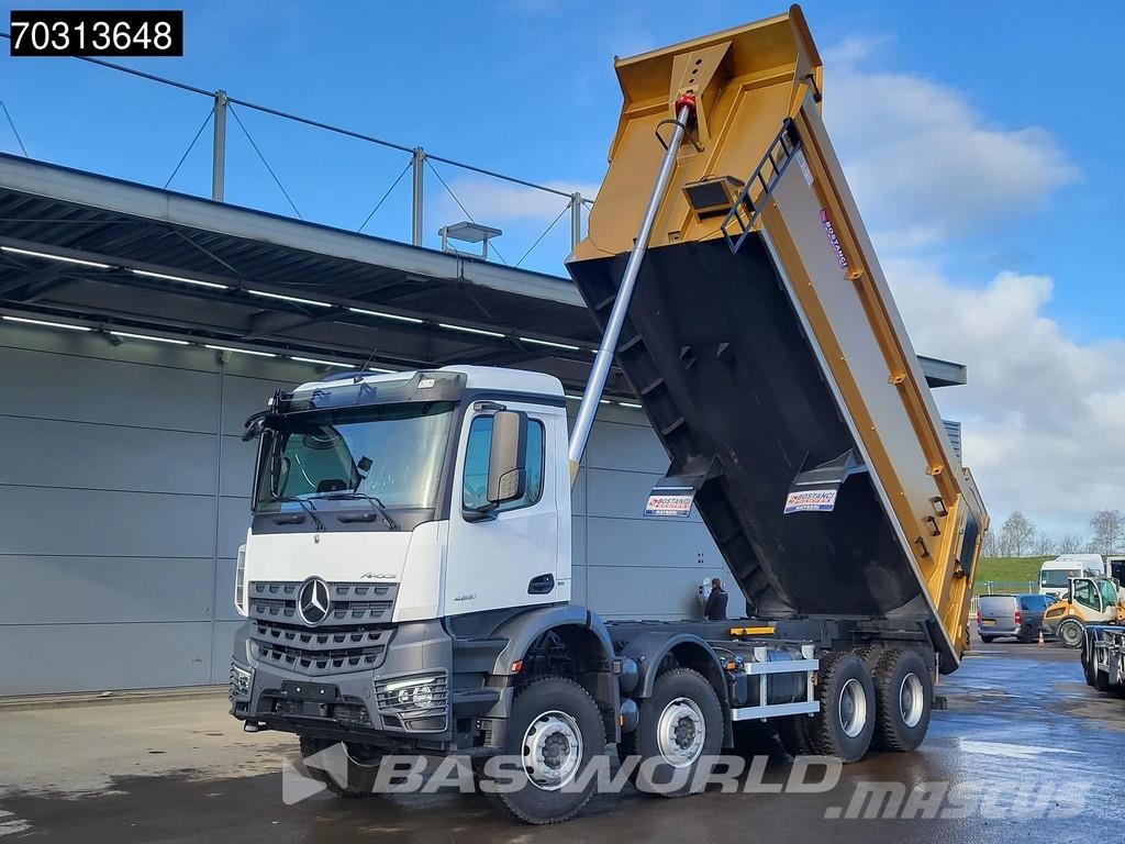 Mercedes-Benz Arocs 4851 8X4 NEW!! 26m3 Tipper Full Steel Big-Ax Bañeras basculantes usadas