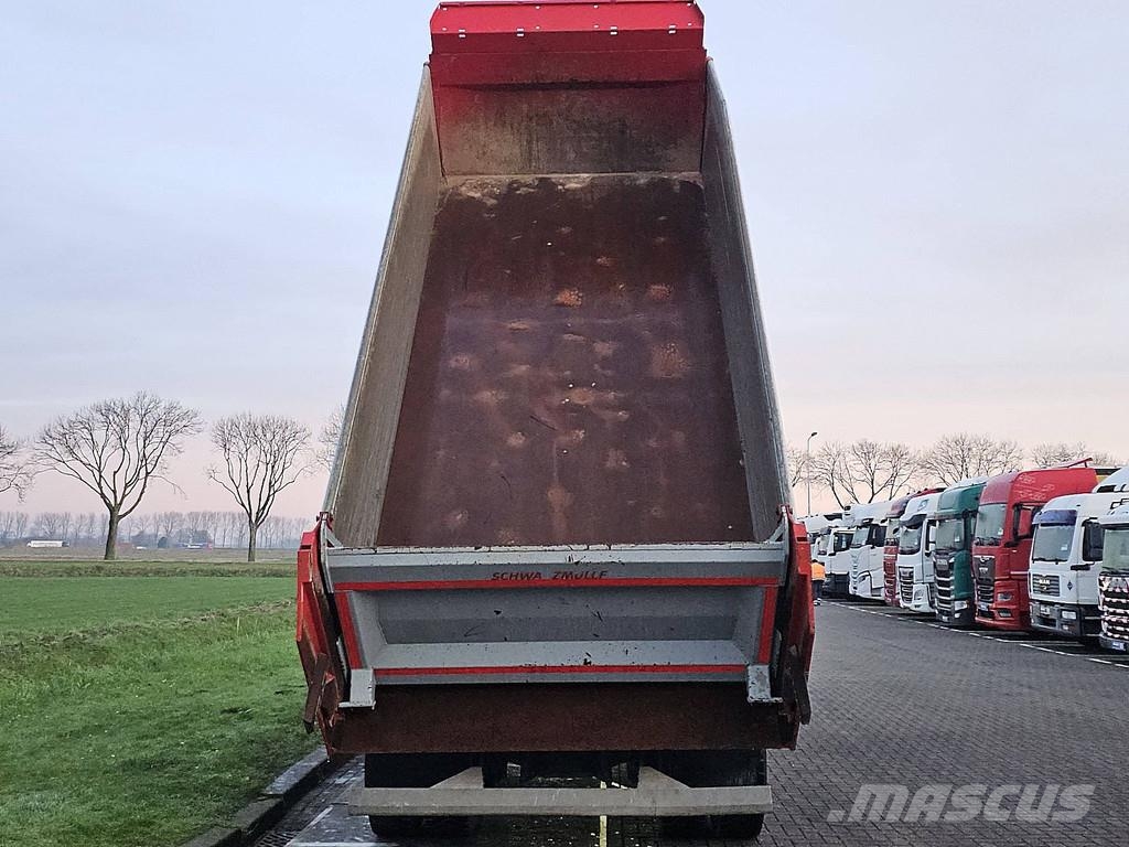 Scania G410 XT 8X4 RETARDER 3WAY Savivarčių priekabų vilkikai