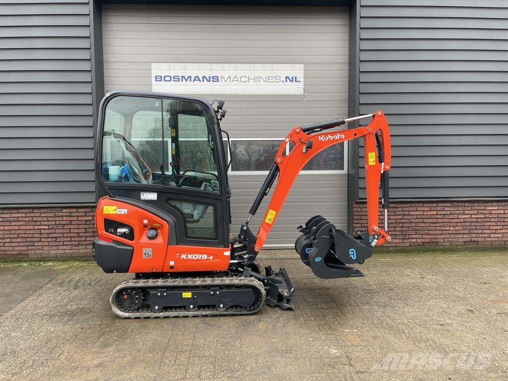 Kubota KX019 minigraver NIEUW €440 LEASE Minigraafmachines < 7t