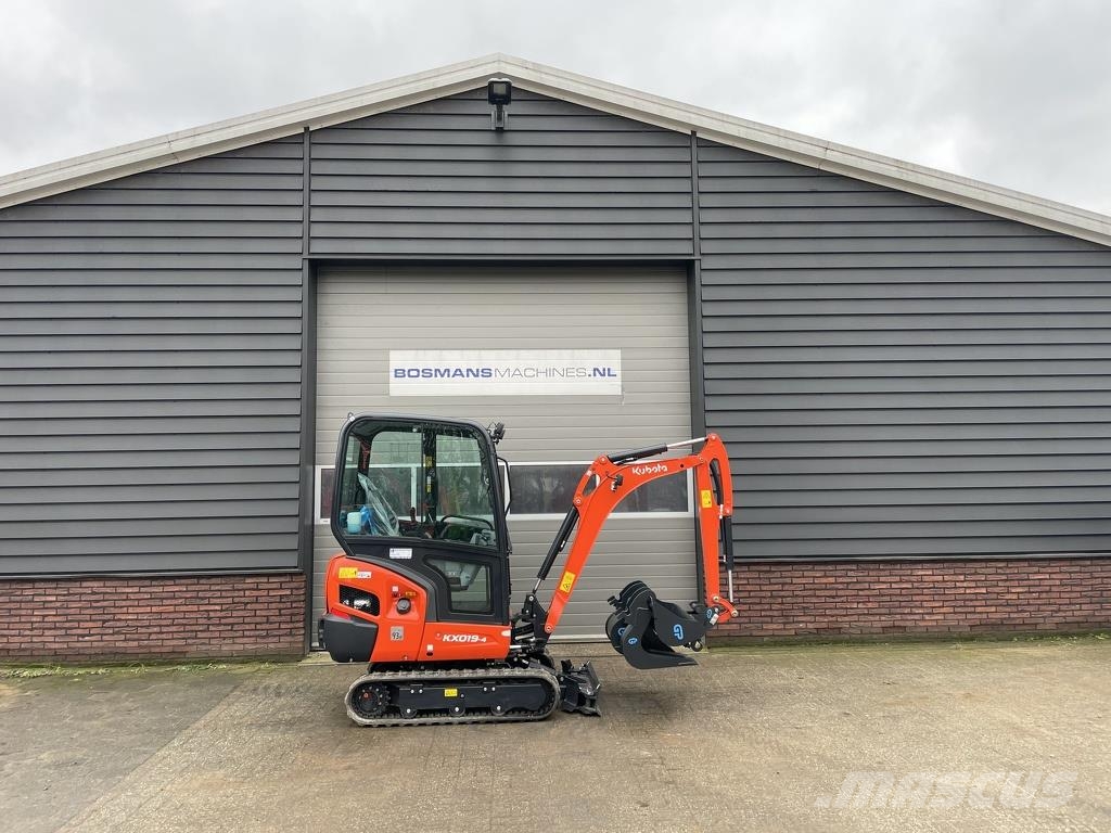 Kubota KX019 minigraver NIEUW €440 LEASE Minigraafmachines < 7t