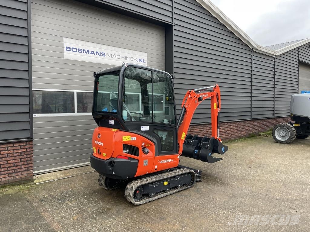 Kubota KX019 minigraver NIEUW €440 LEASE Minigraafmachines < 7t