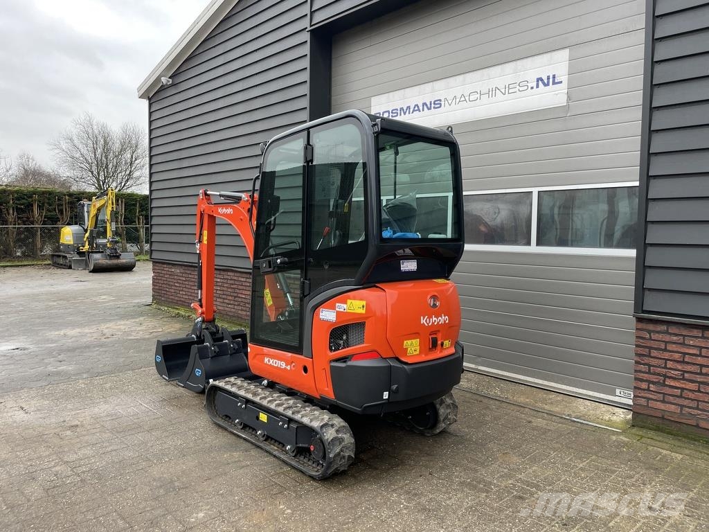 Kubota KX019 minigraver NIEUW €440 LEASE Minigraafmachines < 7t