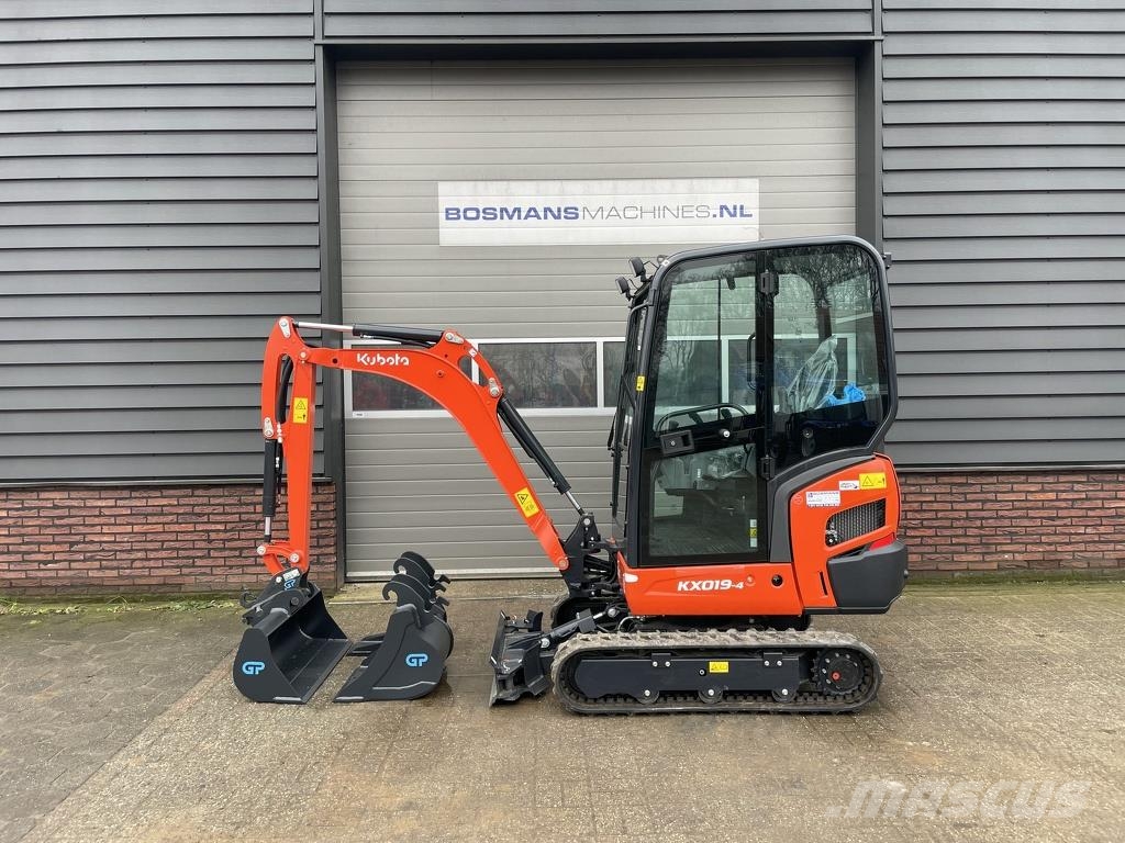 Kubota KX019 minigraver NIEUW €440 LEASE Minigraafmachines < 7t