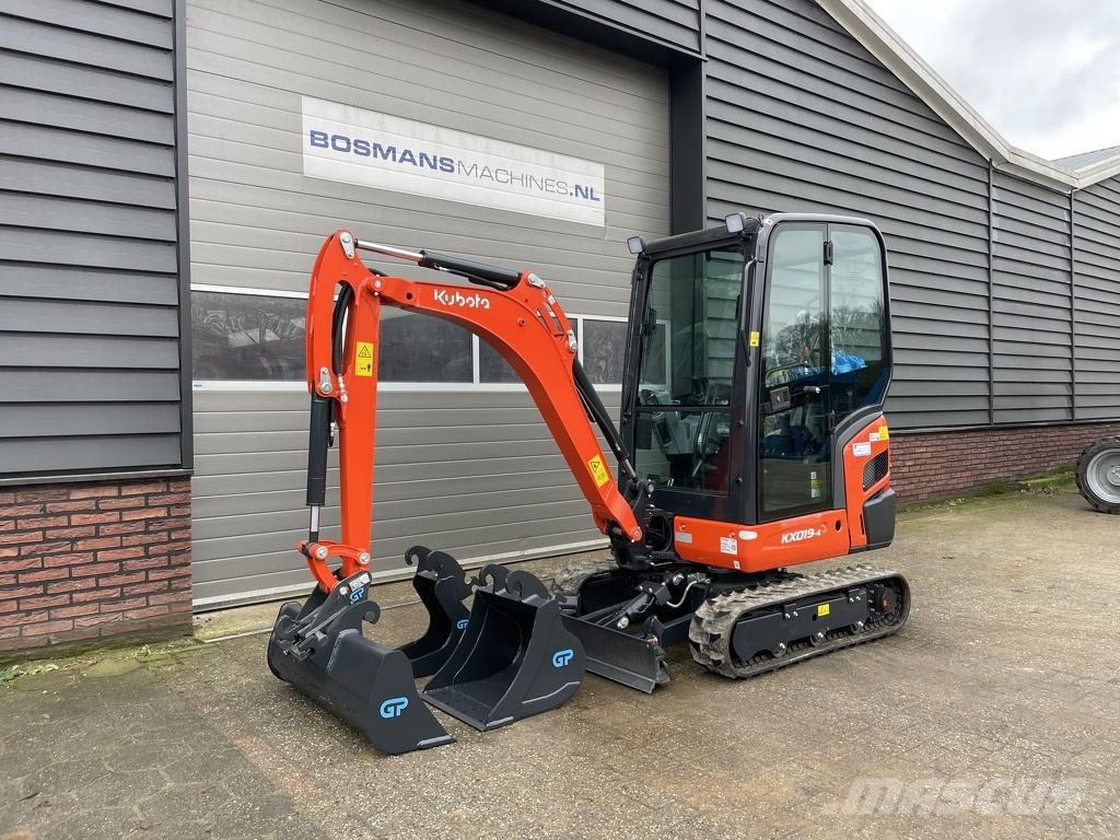 Kubota KX019 minigraver NIEUW €440 LEASE Minigraafmachines < 7t