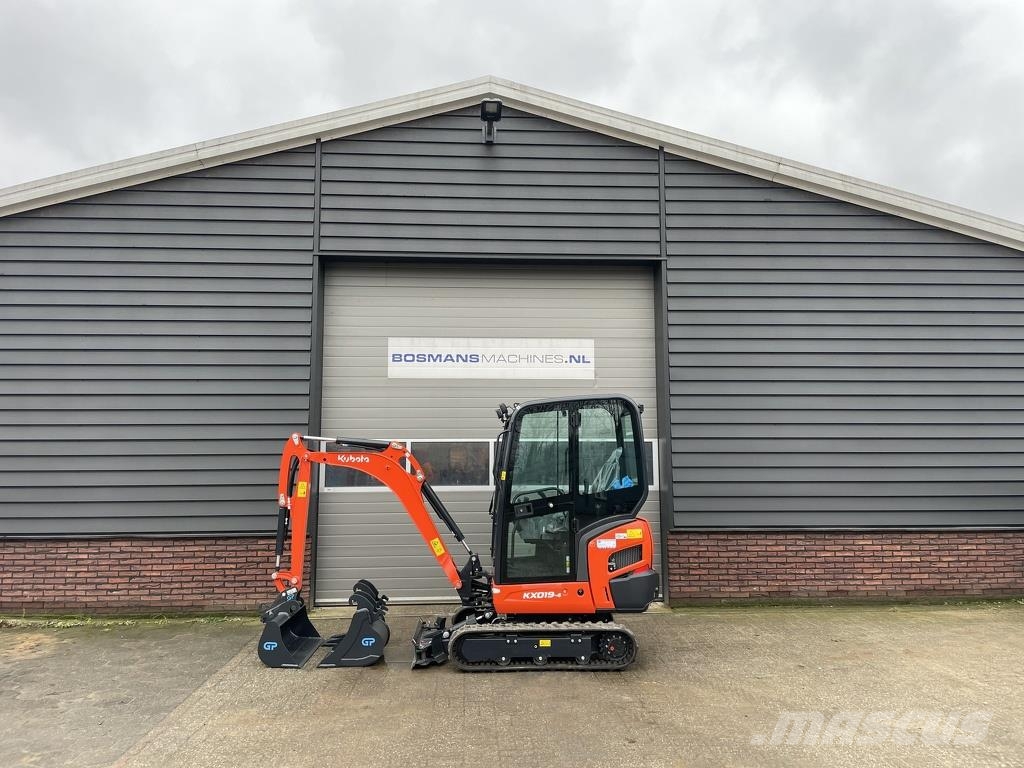 Kubota KX019 minigraver NIEUW €440 LEASE Minigraafmachines < 7t