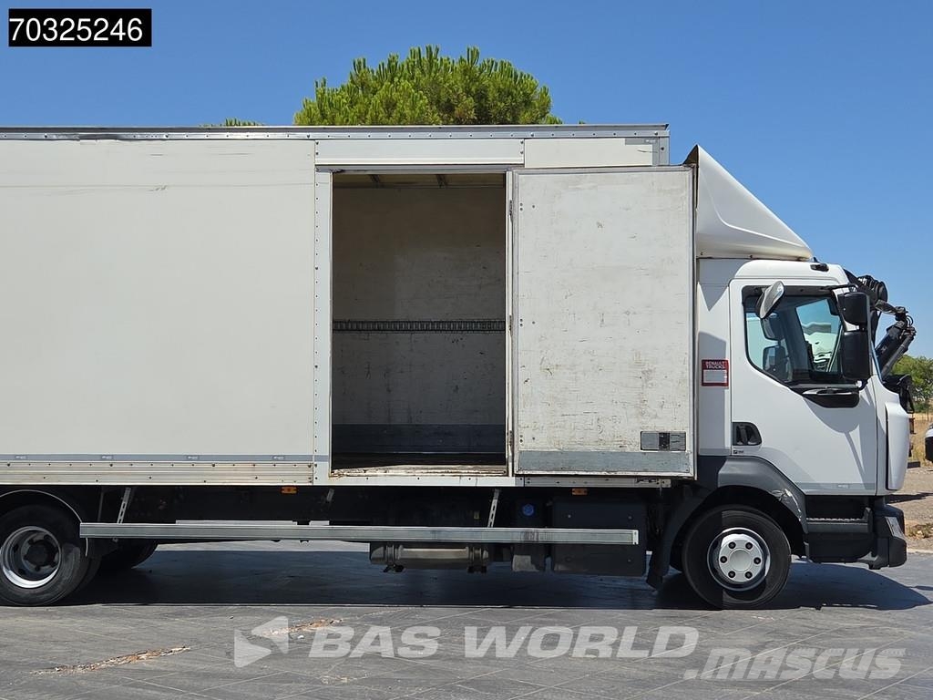 Renault D 240 D 4X2 12tons 1500kg tailgate Automatic Euro شاحنات ذات هيكل صندوقي