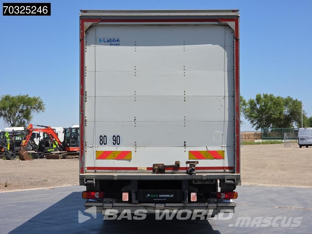 Renault D 240 D 4X2 12tons 1500kg tailgate Automatic Euro شاحنات ذات هيكل صندوقي