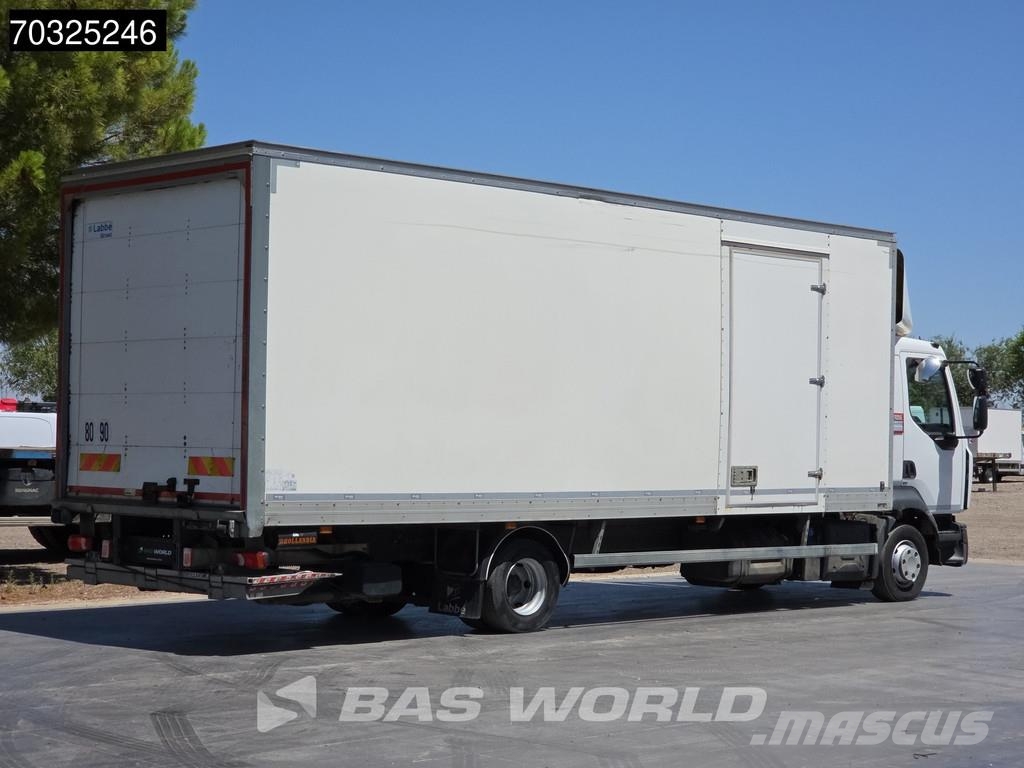 Renault D 240 D 4X2 12tons 1500kg tailgate Automatic Euro شاحنات ذات هيكل صندوقي
