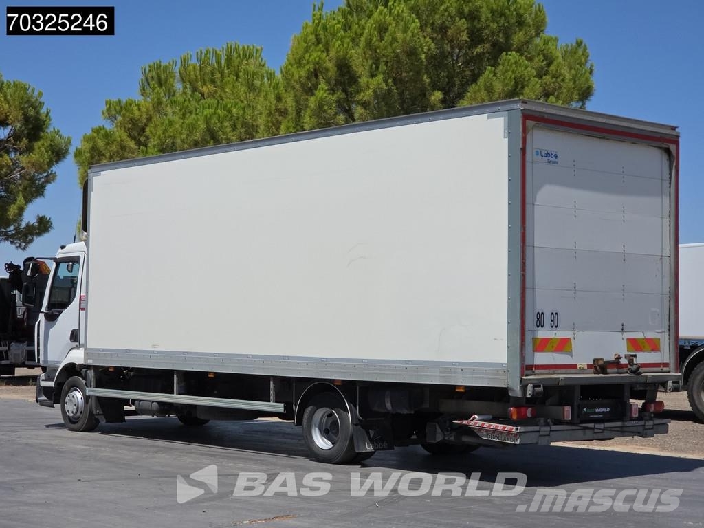 Renault D 240 D 4X2 12tons 1500kg tailgate Automatic Euro شاحنات ذات هيكل صندوقي