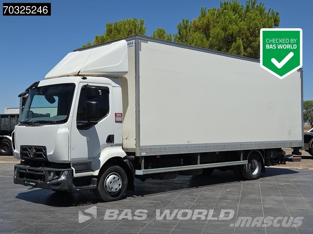 Renault D 240 D 4X2 12tons 1500kg tailgate Automatic Euro شاحنات ذات هيكل صندوقي