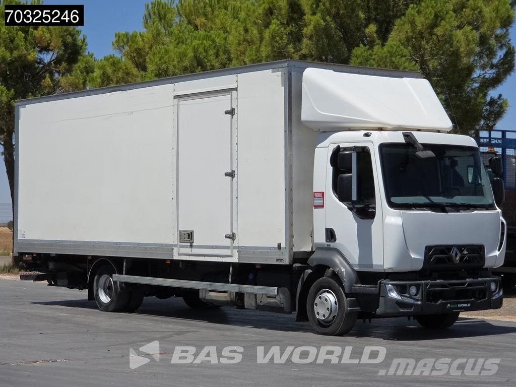 Renault D 240 D 4X2 12tons 1500kg tailgate Automatic Euro شاحنات ذات هيكل صندوقي