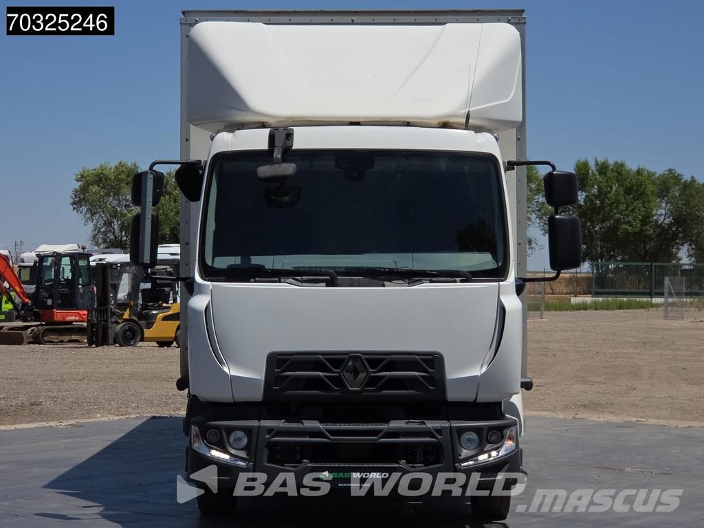 Renault D 240 D 4X2 12tons 1500kg tailgate Automatic Euro شاحنات ذات هيكل صندوقي