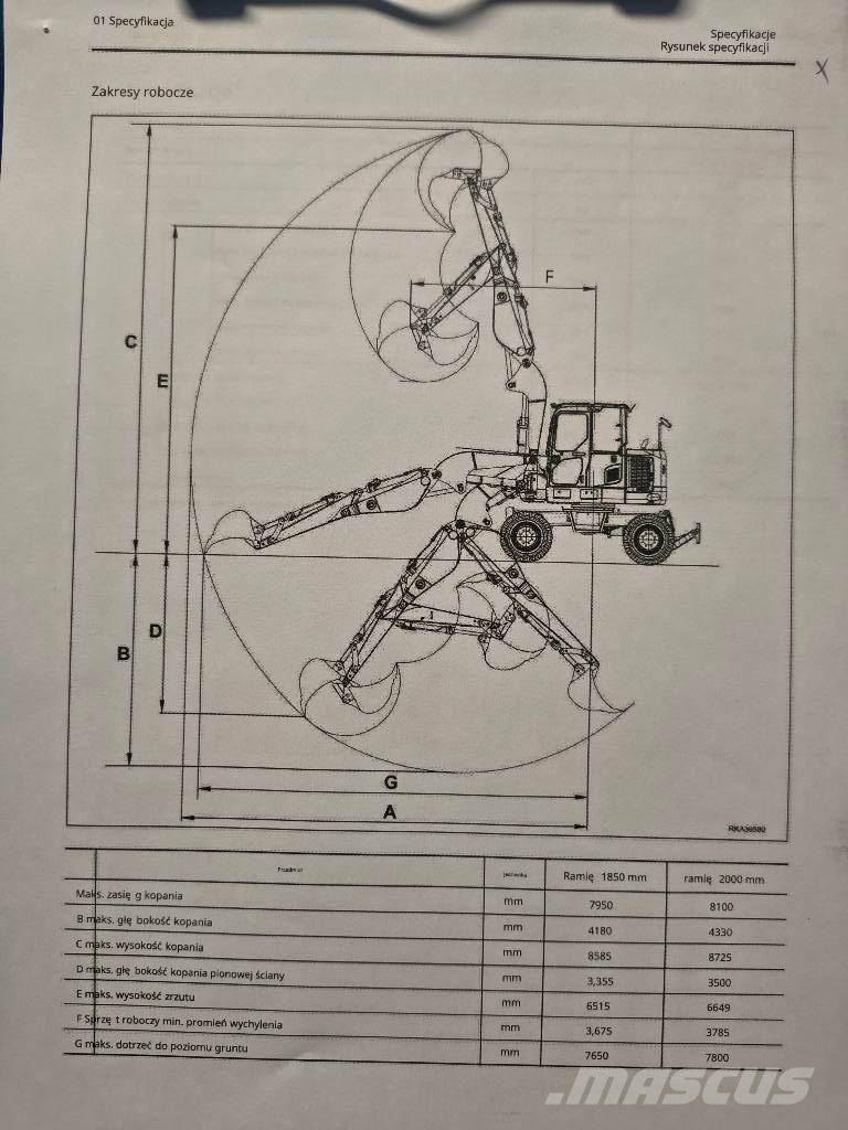 Komatsu -15% | PW118MR-8 – Koparka Kołowa + 3 łyżki Escavatori gommati