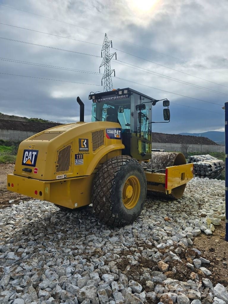 CAT CS 66 B Οδοστρωτήρες μονού κυλίνδρου