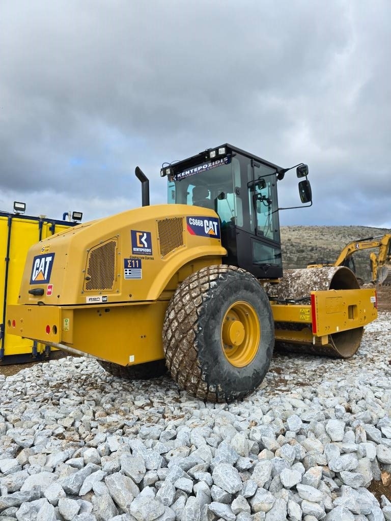 CAT CS 66 B Οδοστρωτήρες μονού κυλίνδρου