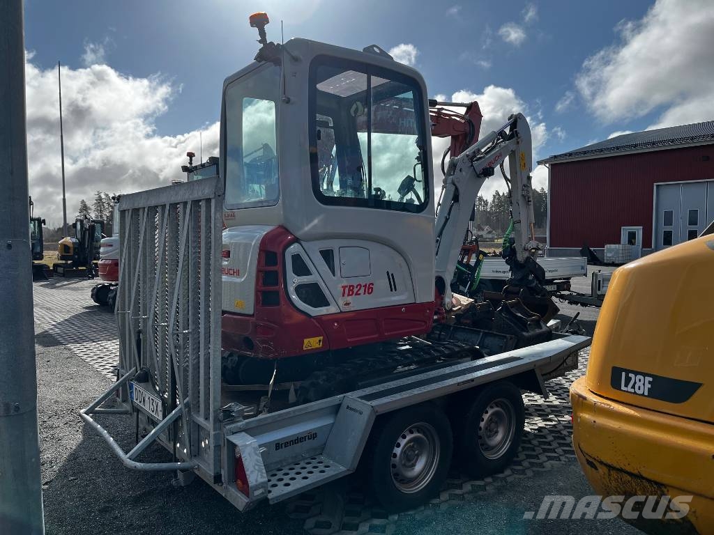 Takeuchi TB 216 A Miniescavatori