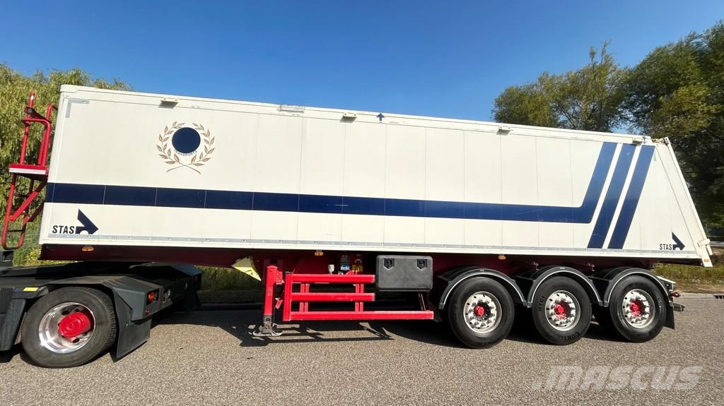 Stas S300CX Kipper | 2x lift axle | 43 m3 | alu | rolze Semirremolques de volteo