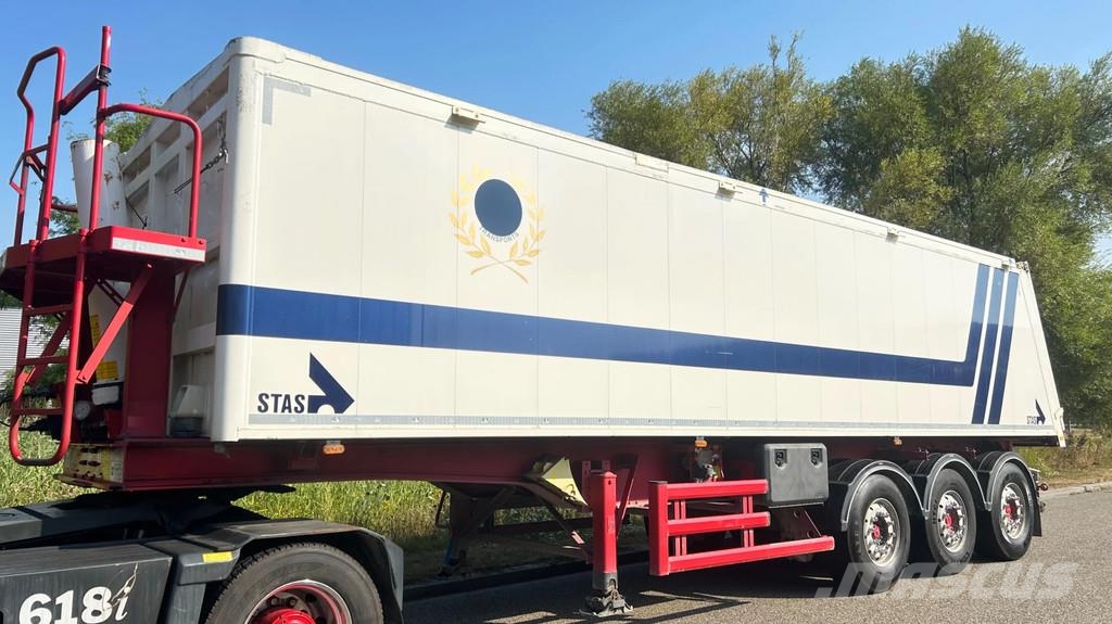 Stas S300CX Kipper | 2x lift axle | 43 m3 | alu | rolze Semirremolques de volteo