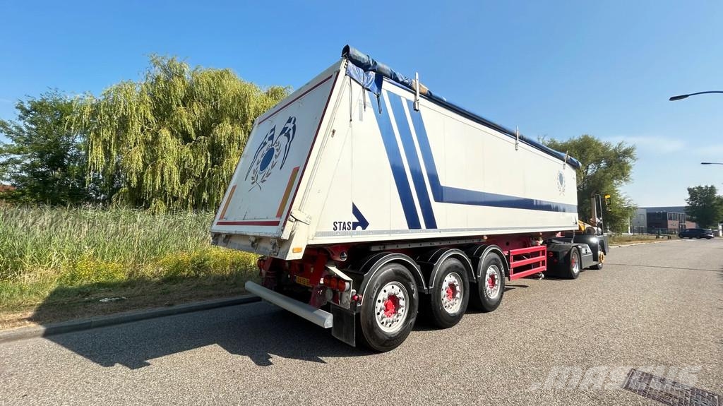 Stas S300CX Kipper | 2x lift axle | 43 m3 | alu | rolze Semirremolques de volteo