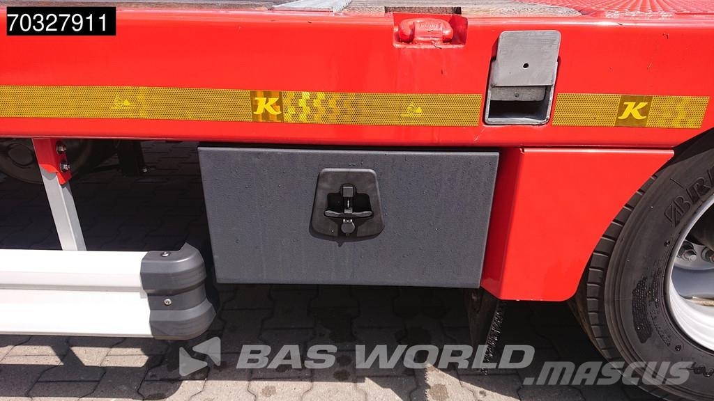 Kässbohrer NEW Lift Axle نصف مقطورة مسطحة منخفضة
