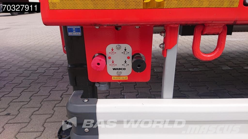 Kässbohrer NEW Lift Axle نصف مقطورة مسطحة منخفضة