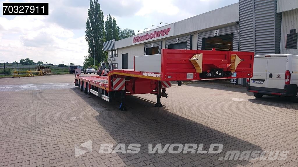 Kässbohrer NEW Lift Axle نصف مقطورة مسطحة منخفضة